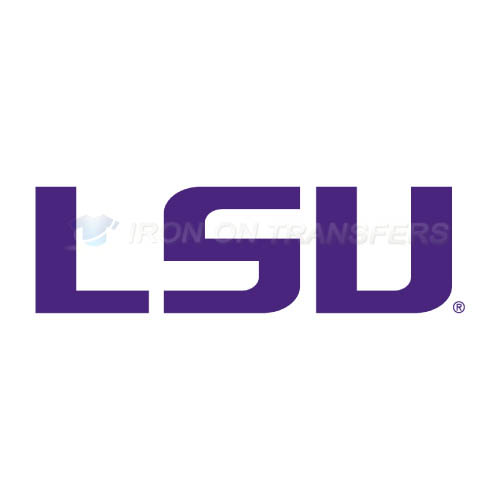 LSU Tigers Iron-on Stickers (Heat Transfers)NO.4912